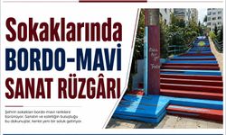 SOKAKLARINDA BORDO-MAVİ SANAT RÜZGÂRI