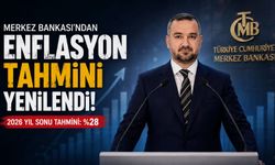 MERKEZ'İN YIL SONU ENFLASYON TAHMİNİ YÜZDE 28