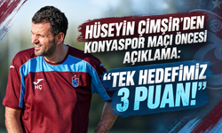 ÇİMŞİR'DEN KONYASPOR MAÇI ÖNCESİ AÇIKLAMA: "TEK HEDEFİMİZ 3 PUAN!"