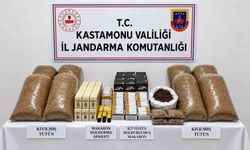 Kastamonu'da 5 bin 480 adet doldurulmuş makaron ele geçirildi