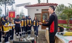 Taşköprü'de İtfaiyeciler Haftası öğrencilerle kutlandı