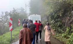 Trabzon'da toprak kayması sonucu 1 kişi öldü