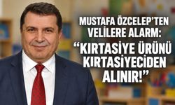 MUSTAFA ÖZCELEP'TEN VELİLERE ALARM: "KIRTASİYE ÜRÜNÜ KIRTASİYECİDEN ALINIR!"
