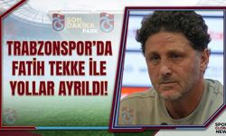 TRABZONSPOR'DA FATİH TEKKE İLE YOLLAR AYRILDI!