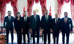 ERTUĞRUL DOĞAN CUMHURBAŞKANI ERDOĞAN İLE GÖRÜŞTÜ!