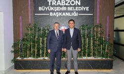 AK PARTİ ORTAHİSAR İLÇE BAŞKANI HİSOĞLU’NDAN BAŞKAN GENÇ’E ZİYARET!