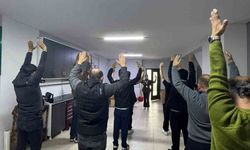 Düzce'de esnafa sabah sporu