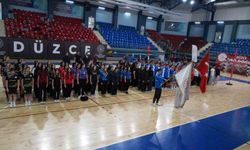 Düzce'de okul sporları sezonu açılış seremonisi gerçekleştirildi