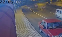 Gümüşhane'de karşı şeride geçen otomobil kaldırımda yürüyen kız öğrenciye çarptı