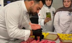 Sinop'ta geleceğin şefleri makaron yapımını öğrendi