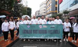 TRABZON GASTRONOMİ FESTİVALİ KORTEJ YÜRÜYÜŞÜYLE BAŞLADI!