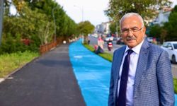 Ünye'de bisiklet ve yürüyüş yolu çalışmalarında sona gelindi