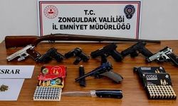 Zonguldak'ta silah operasyonu: 3 kişi tutuklandı