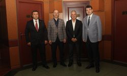 YOMRA KAYMAKAMI OCAK VE BÜYÜKŞEHİR BELEDİYESİ GENEL SEKRETERİ ÜÇÜNCÜ’DEN TTB’YE ZİYARET