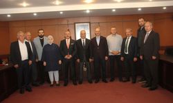 YOMRA VE VAKFIKEBİR BELEDİYE BAŞKANLARINDAN TTB’YE TEBRİK ZİYARETİ