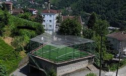 TRABZON USULÜ ÇÖZÜM: ÇAY ALIM MERKEZİ ÜSTÜNE HALI SAHA!