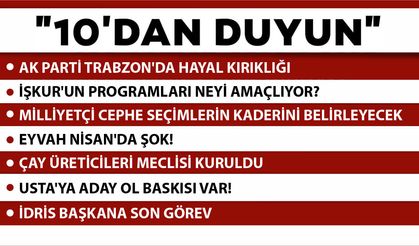 10' DAN DUYUN-23.03.2026