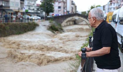 Ordu'nun dereleri coştu