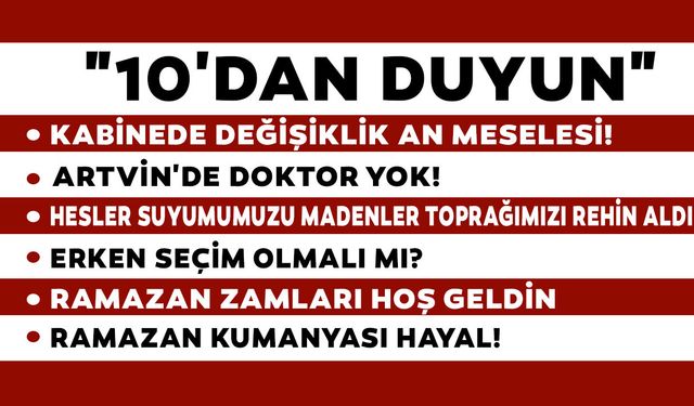 10'DAN DUYUN - 09.02.2026