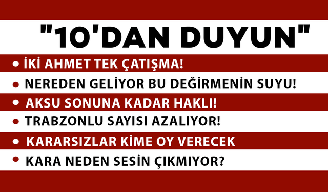 10 DAN DUYUN-11.02.2026