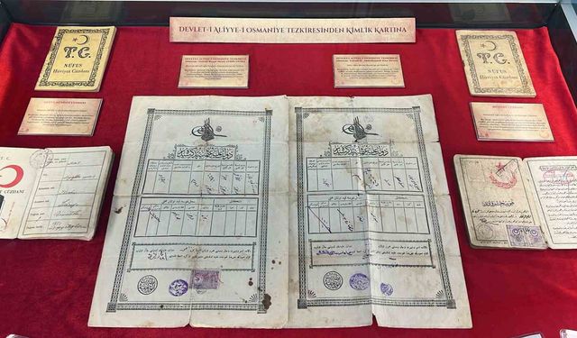 Bayburt'ta 150 yıllık nüfus arşivi sergilendi