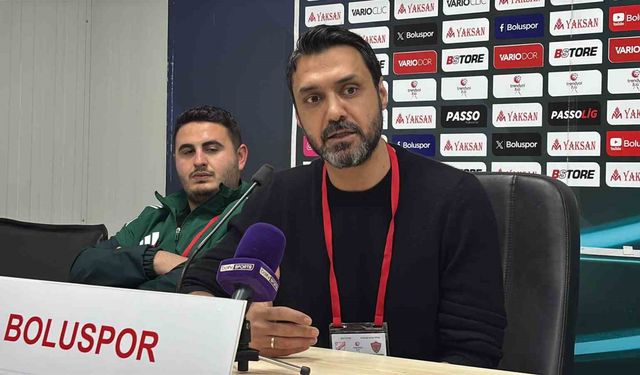 Boluspor-Hatayspor maçının ardından