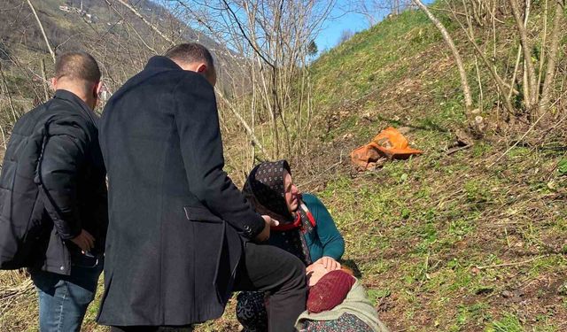 Cenazeye giderken hayat kurtardılar