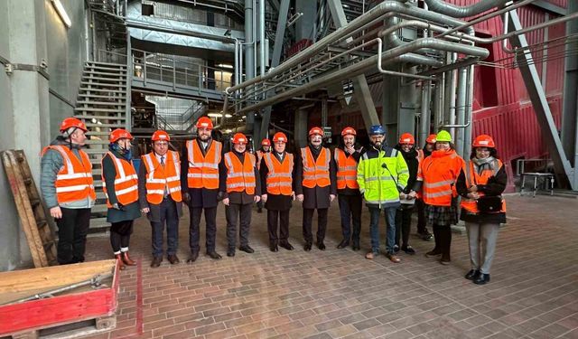 Çorum Belediye Başkanı Aşgın, çevreci enerji sistemlerini Danimarka'da inceledi