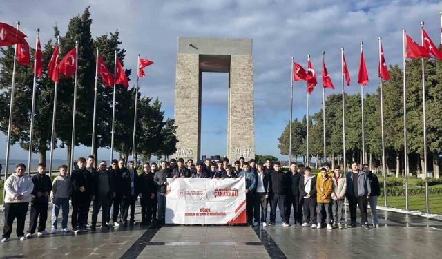 Gençler Çanakkale ruhunu yerinde yaşadı