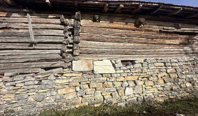 Müze gibi köy: Her duvarlarda tarihi tapınağın taşları var