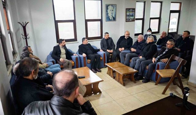 Öztürk ve Koç sahada incelemelerde bulundu