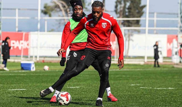 Samsunspor'da Antalyaspor maçı hazırlıkları devam ediyor