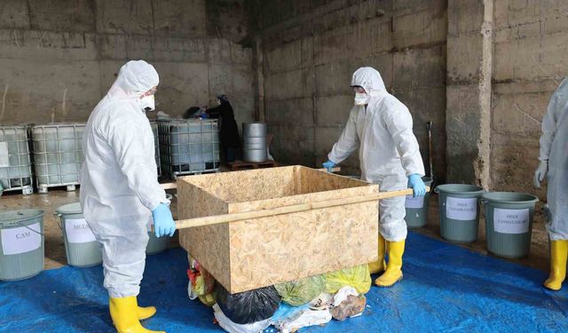 Tokat'ta 2026 yılı kış dönemi atık karakterizasyonu çalışması başladı