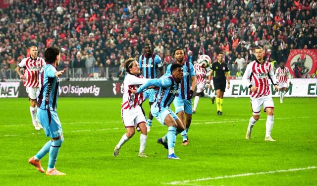 TRENDYOL SÜPER LİG :SAMSUNSPOR: 0-TRABZONSPOR :3 (MAÇ SONUCU)