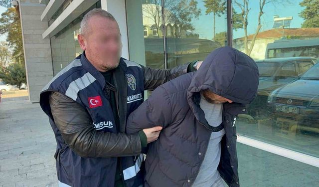 Uyuşturucuyla yakalanan şüpheli adliyeye sevk edildi