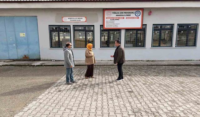 Yığılca'da okulun fiziki şartları güçlendiriliyor