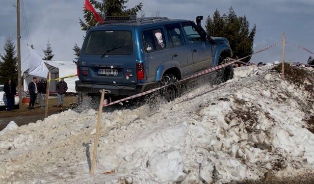 TRABZON’UN ZİRVESİNDE ADRENALİN: ÇARŞIBAŞI OFF-ROAD’A DOYDU!