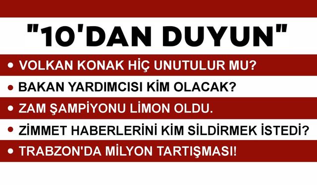 10'DAN DUYUN -19.02.2026
