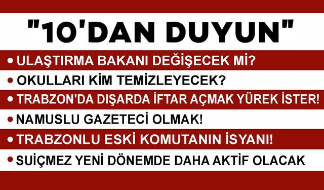 10 DAN DUYUN - 24.02.2026