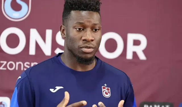 TRABZONSPOR'DA ANDRE ONANA DEPREMİ!
