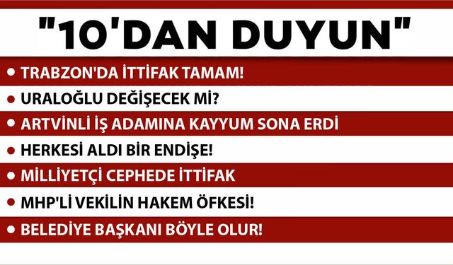 10'DAN DUYUN-11.03.2026