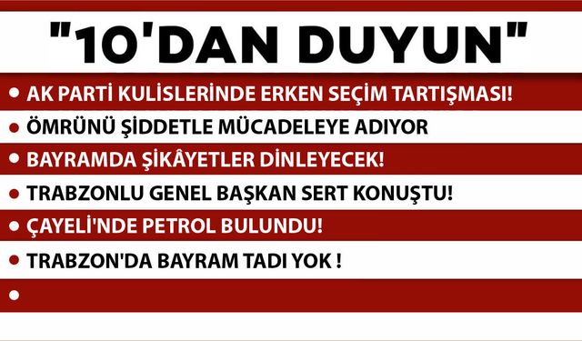 10' DAN DUYUN-19.03.2026