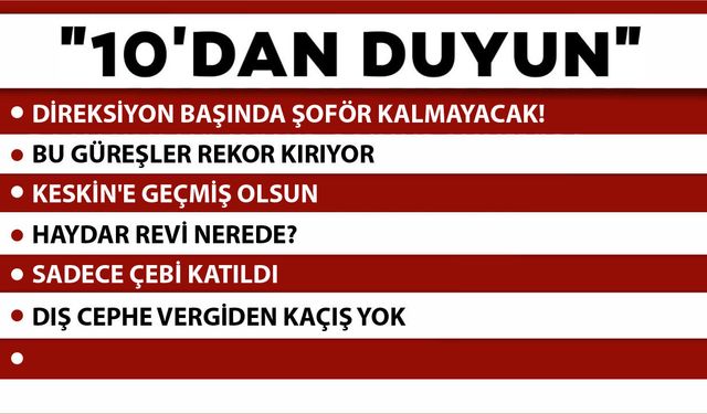 10' DAN DUYUN-27.03.2026
