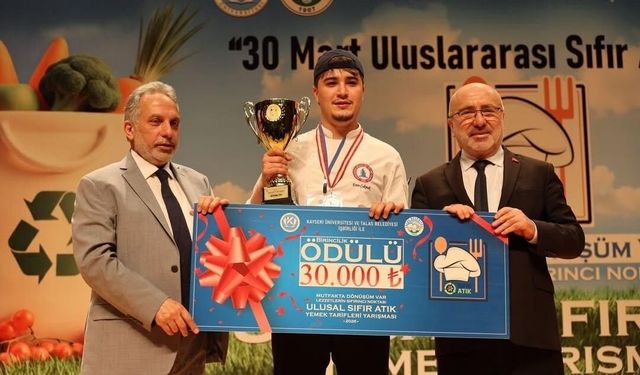 BEUN Aşçılık Programı Öğrencisi Çakmak'tan Türkiye Şampiyonluğu