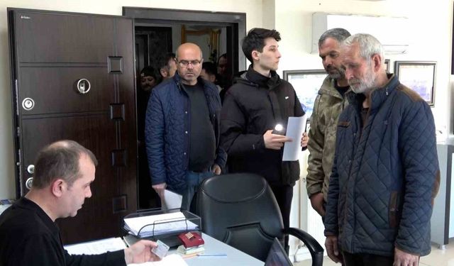 Bolu'da APP plakadan ceza yemek istemeyenler şoförler odasına akın etti