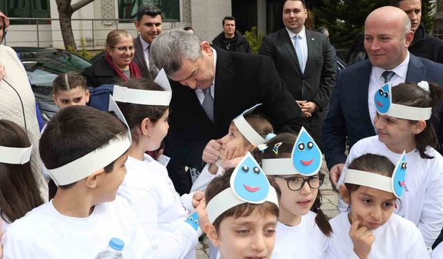 Çocuklara su tasarrufu bilinci kazandırılyor