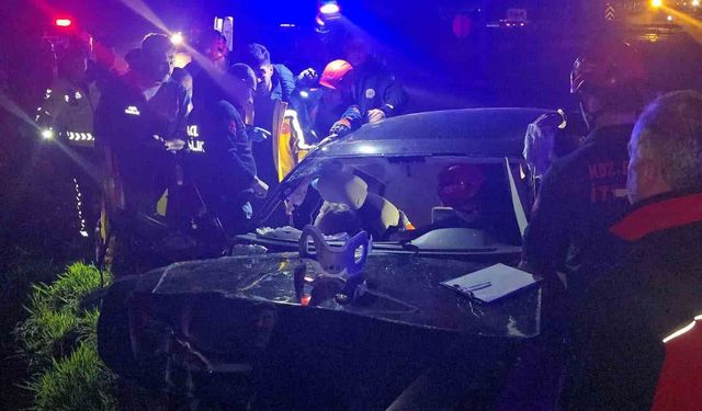 Doğum günü dönüşü kaza: 3 yaralı