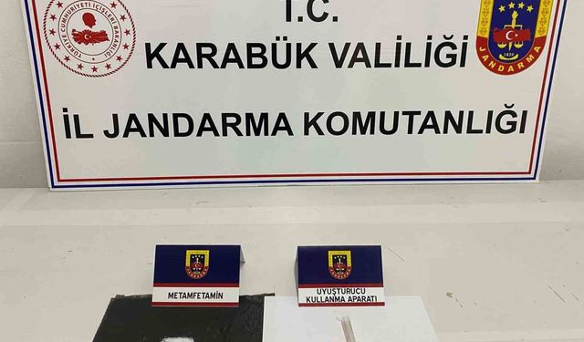 Karabük'te Jandarmadan uyuşturucu operasyonu: 3 şüpheli yakalandı