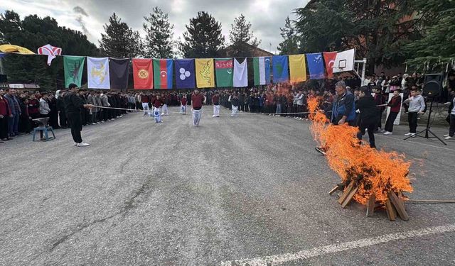 Karabük'te nevruz kutlamaları coşkulu görüntülere sahne oldu
