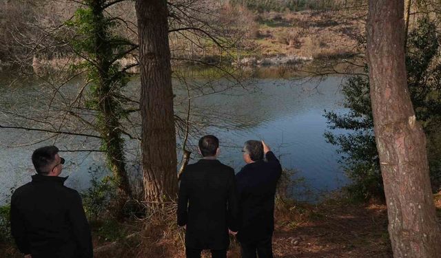 Nisi Göleti'nde 3'ncü etap için çalışmalar başladı